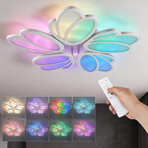 Led deckenleuchte rgb - led, dimmbar