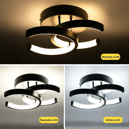 Farbige decken lampe - decken-lampe, dimmbar