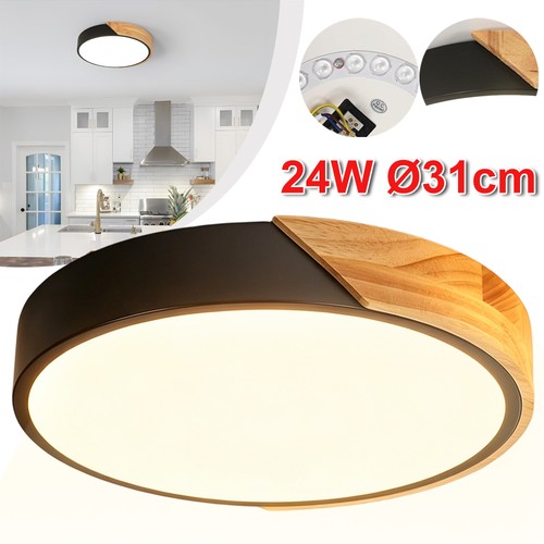 Led deckenleuchte holz - led,