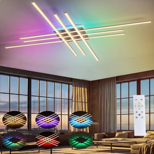 Line led deckenleuchte rgb - line,