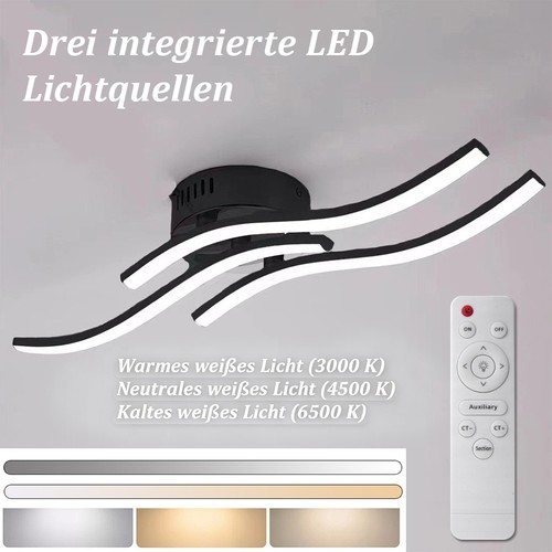 Flammige led deckenleuchte - led,