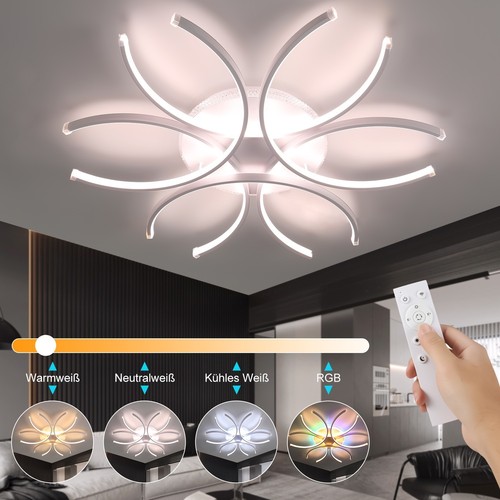 Modern 60w led deckenleuchte - 60w,